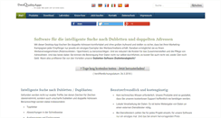 Desktop Screenshot of dataqualityapps.de